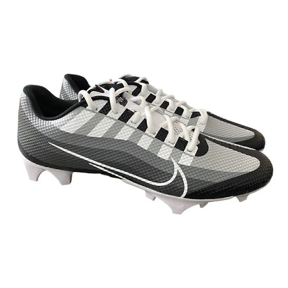 Nike Vapor Edge Speed 360 Smoke Gray Football Cleats DQ5110-001 Mens size 13 New